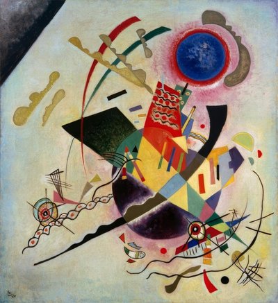 Blue Circle by Wassily Kandinsky